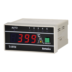 T4WM-N3NKCC  5 Kanallı Dijital Sıcaklık Göstergesi Termokopul K(CA) Giriş  0 - 1200℃